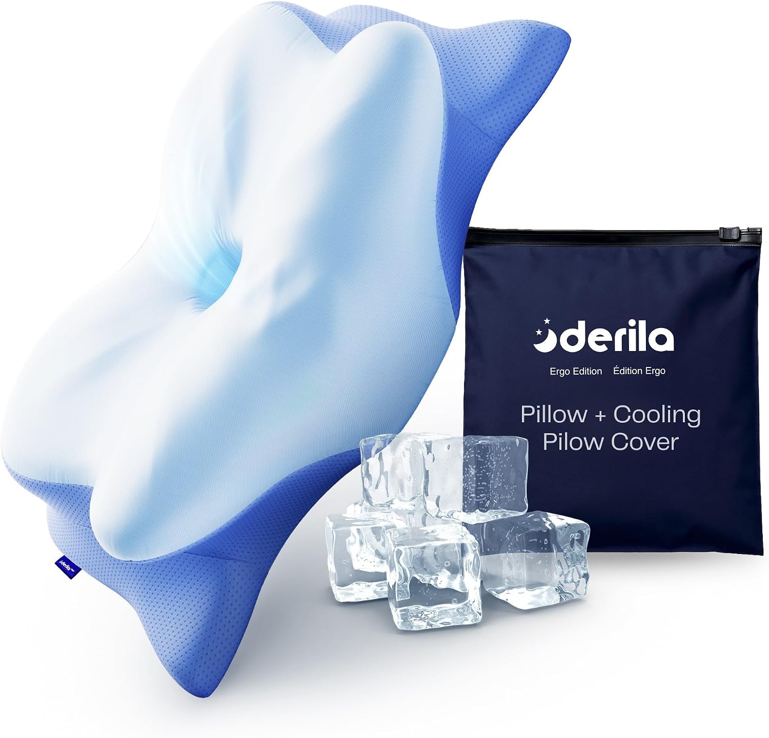 Derila Ergo Pillow and cover package example