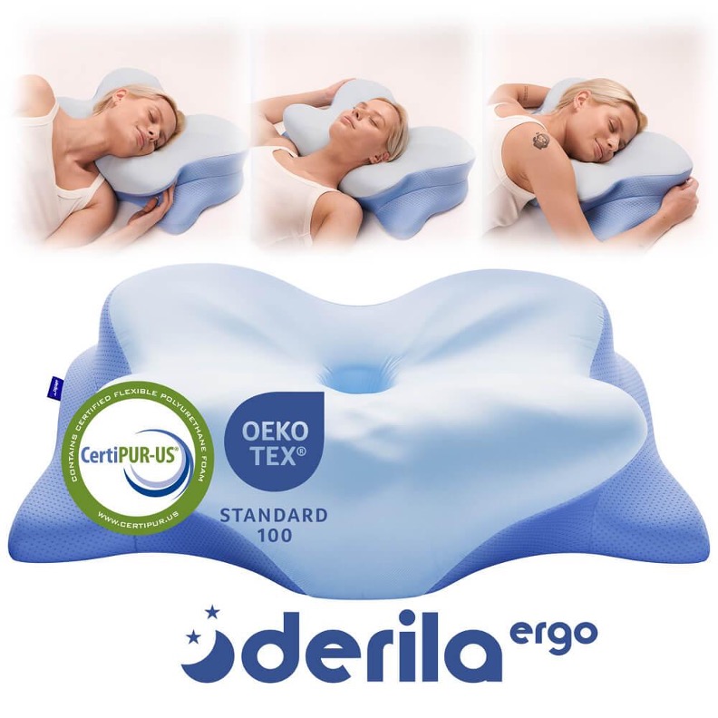 Derila Ergo Pillow product view after unpacking