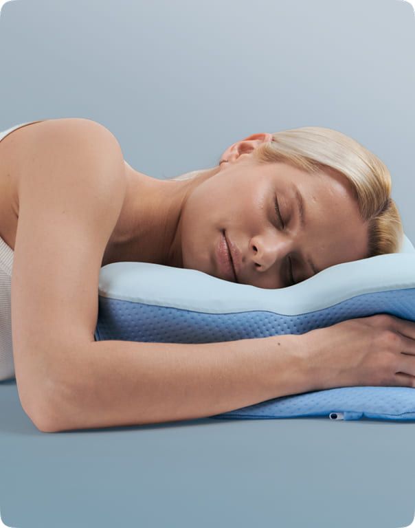 Stomach sleeper using Derila Ergo Pillow